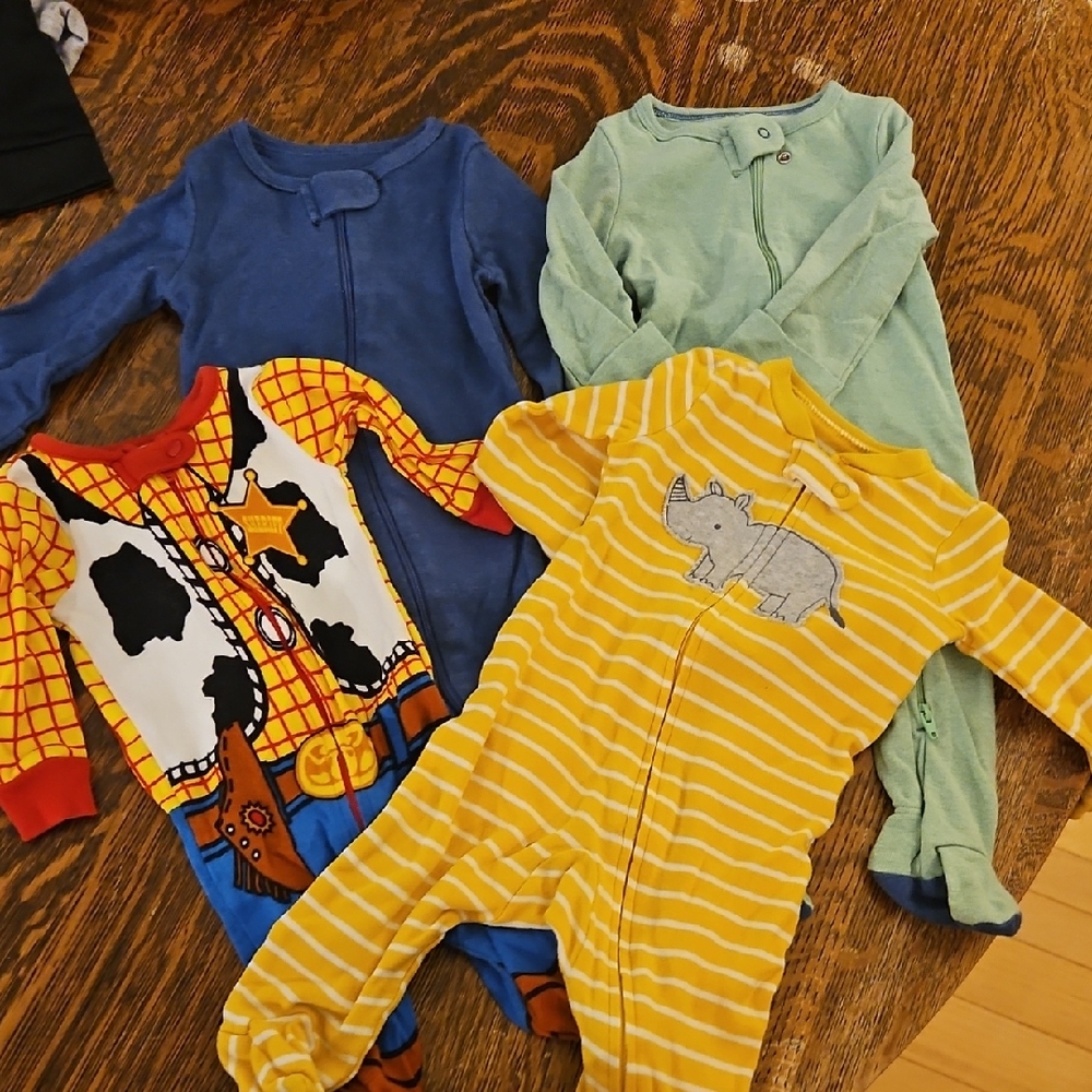 4 Footie Pajamas!